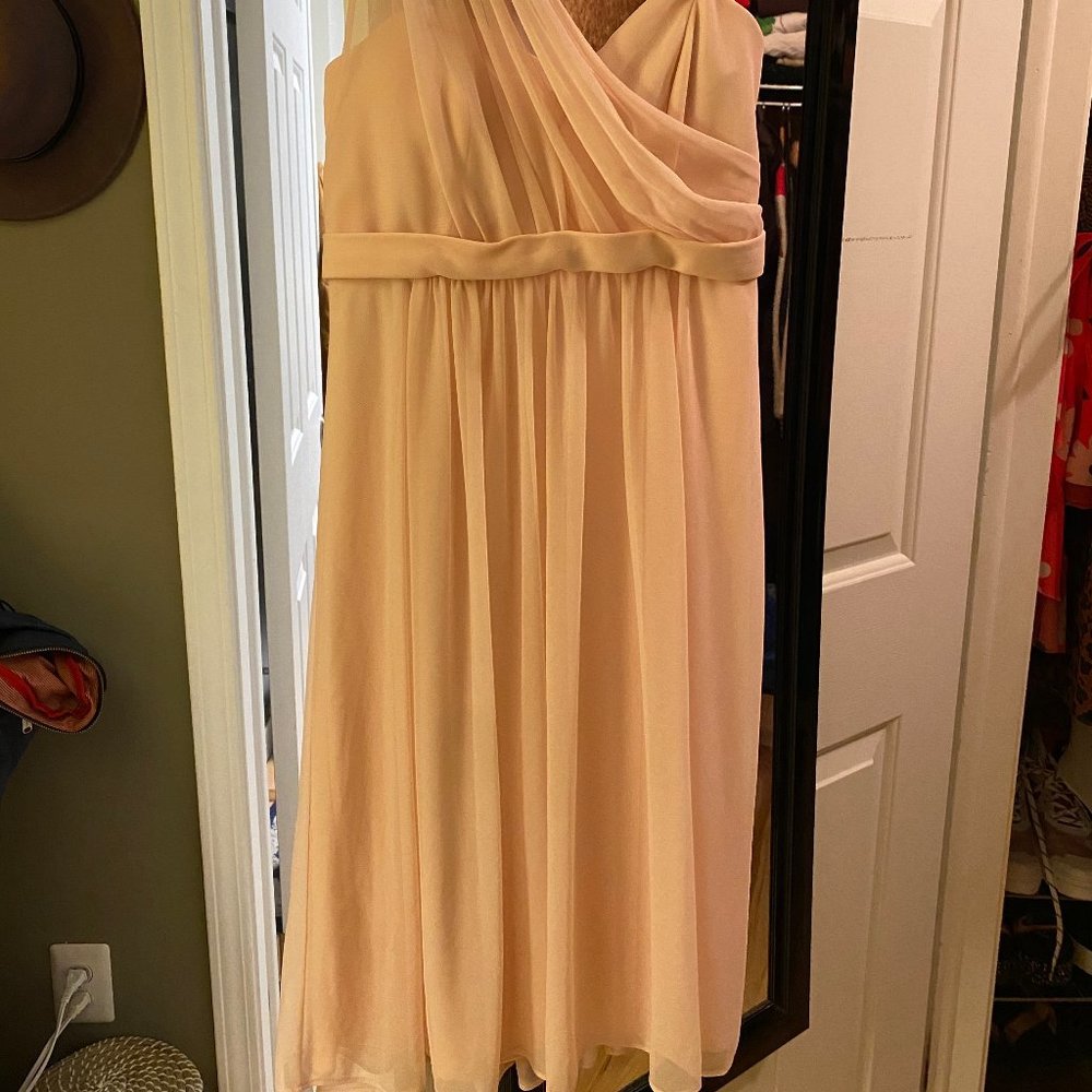 Blush Pink Bridesmaid Dress